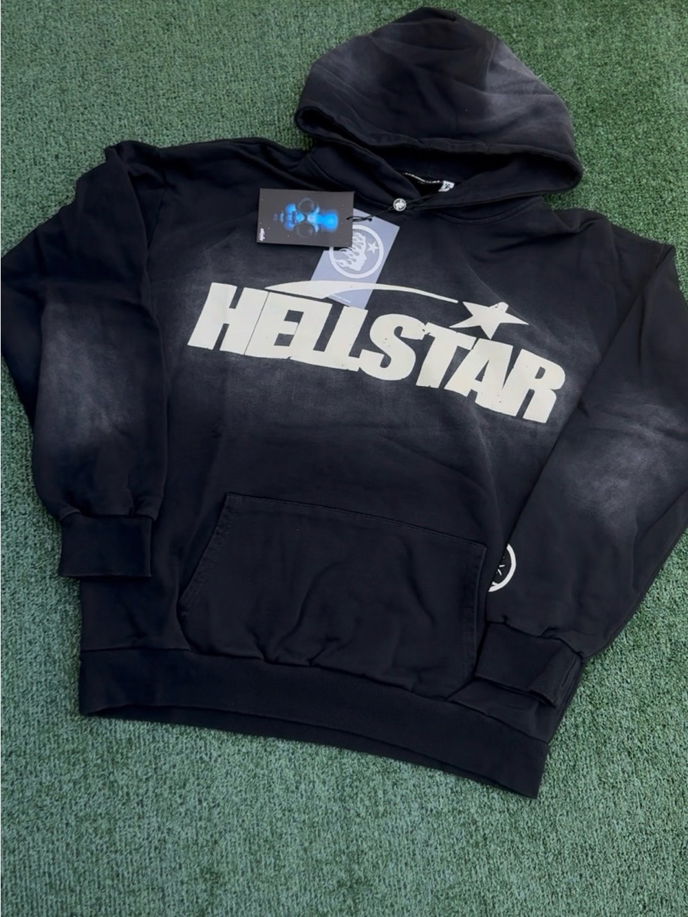 Helstar Black Logo Hoodie